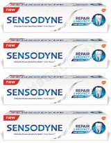 4 SENSODYNE DEEP REPAIR & PROTECT Sensitivity Protection Daily Toothpaste 75ml