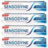 4 SENSODYNE EXTRA FRESH Sensitivity Protection Daily Toothpaste 75ml