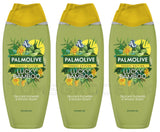 3 PALMOLIVE LUCKY BAMBOO Forest Edition Natural Oils Shower Gel 500ml