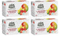 4 NATURAL STRAWBERRY & MANGO Flavor Herbal Infusion Fruit Tea Boxes Zolynelis