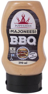 POPPAMIES BBQ MAYO Burger Sauce Bottle 290ml 9.8fl oz