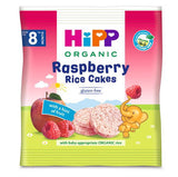 HIPP Organic Raspberry Rice Cakes Baby Snacks from 8 Months 30g 1.51oz