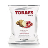 4 TORRES IBERIAN HAM Flavor Premium Potato Chips European Snacks 150g 5.29oz