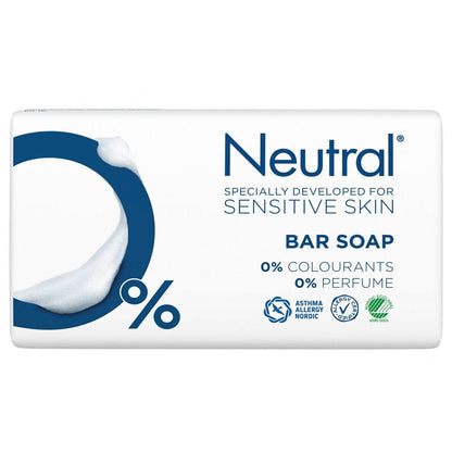 4 NEUTRAL 0% Specially Developed Bar Soap for SENSITIVE SKIN Allergy Certified
