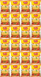 24 REEVA HOT CHICKEN Flavor Instant Ramen Noodle Soup Snacks (Rollton) 60g 2.2oz