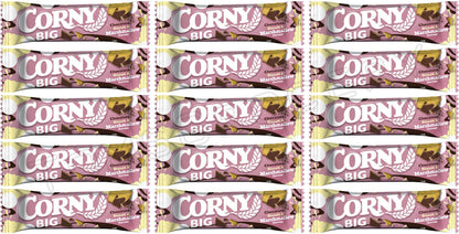 15 CORNY CHOCOLATE BISCUIT & MARSHMALLOW Flavor Breakfast Cereal Bars Sweets 40g