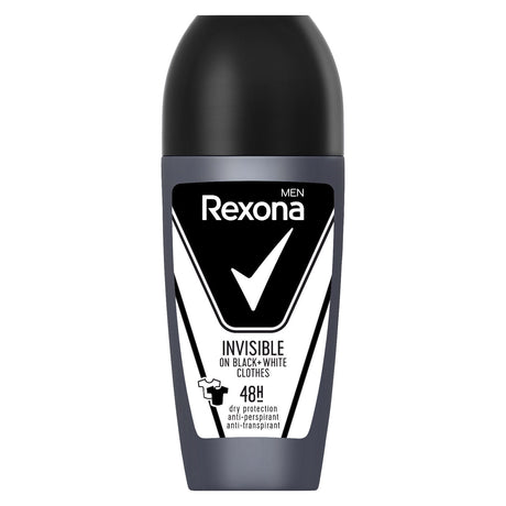 5 REXONA MEN INVISIBLE 48h Dry Anti Marks Protection Roll On Deodorant 50ml