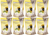 8 YES LONG WHITE Roasted Sunflower Seeds with Salt Crystals Beer Snacks 220g