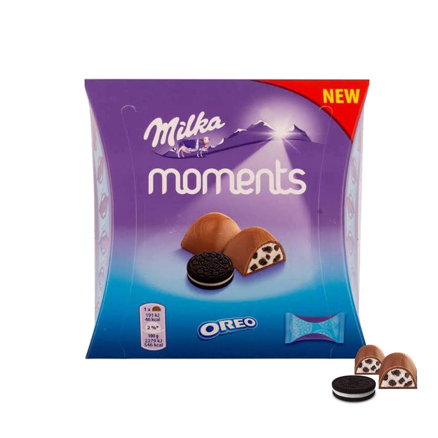 MILKA MOMENTS OREO Chocolate Candy Party Sweets 92g 3.2oz
