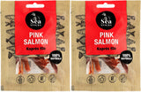 2 SEA SNACKS PINK SALMON Natural Dried Fish Snack 30g 1.05oz