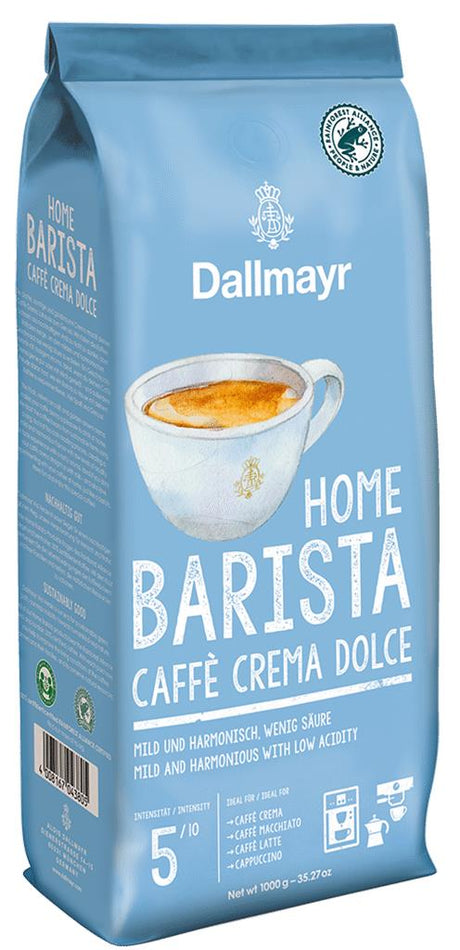 DALLMAYR BARISTA CAFFE CREMA DOLCE Coffee Beans 1kg 35oz