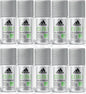 10 ADIDAS 6 IN 1 48H Anti Marks Odour Antiperspirant Roll On Deodorant 50ml