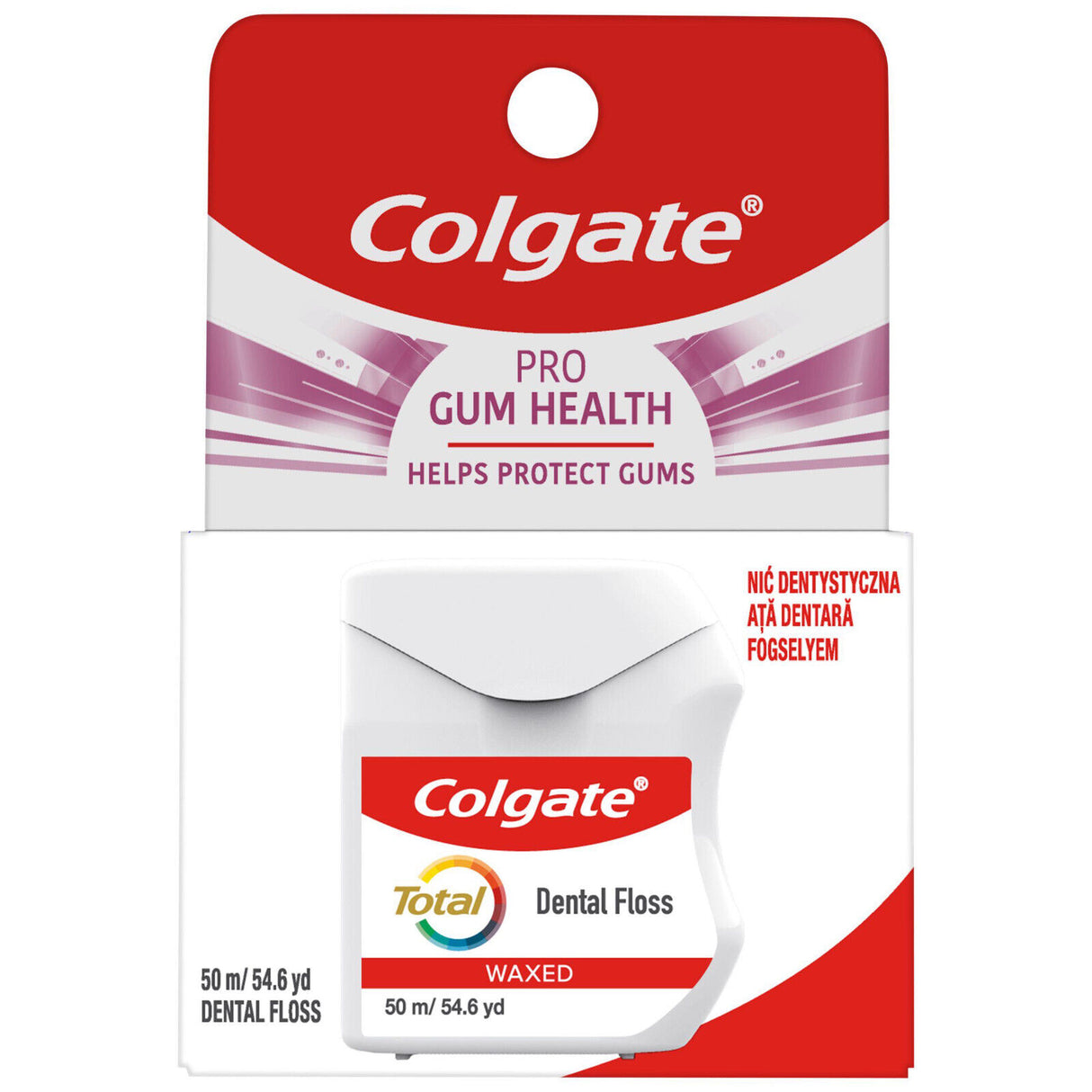 6 COLGATE PRO GUM HEALTH Interdental Daily Floss for Healthy Teeth 50m
