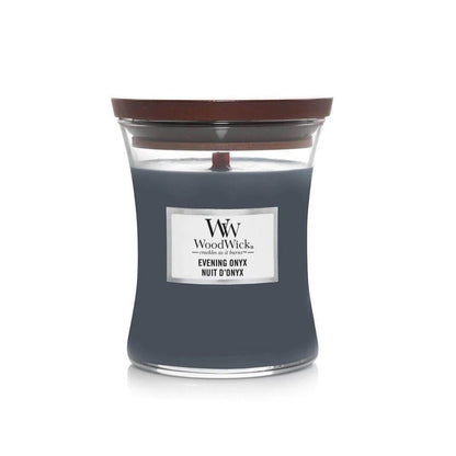 WOODWICK EVENING ONYX Scented Hourglass Candle 85g 3oz