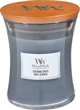 WOODWICK EVENING ONYX Scented Hourglass Candle 85g 3oz