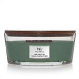 WOODWICK MINT LEAVES & OAK Scented Ellipse Jar Candle 453g 16oz