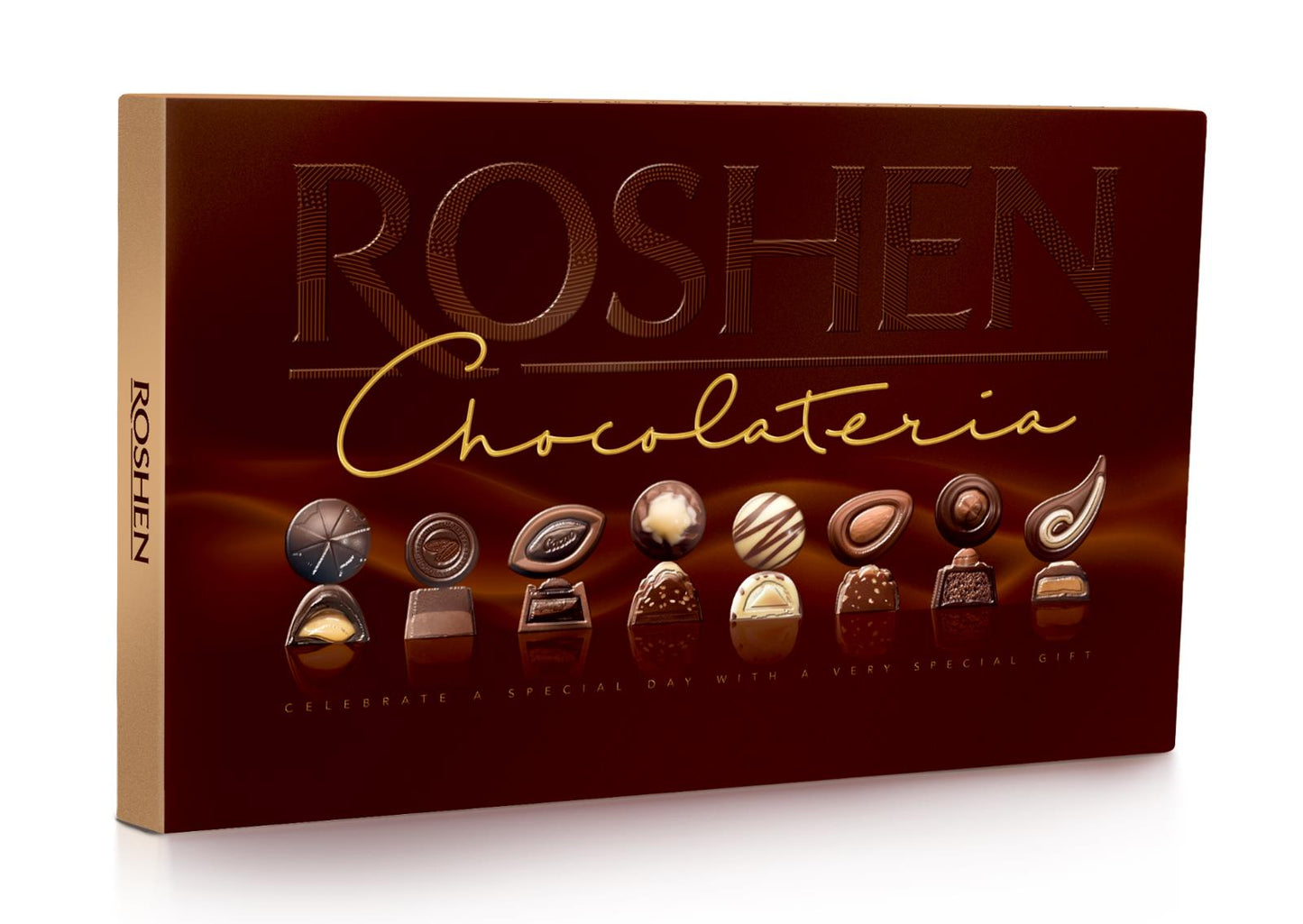 ROSHEN CHOCOLATERIA Gift Selection Premium Chocolate Candies Box 194g 6.8oz