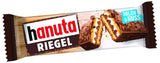 10 HANUTA RIEGEL Crispy Milk Chocolate Wafers with Nuts European Snacks Treats