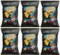 6 CHAZZ CHEDDAR Flavor Tortilla Chips Crisps Snacks 100g 3.5oz