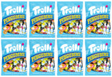 8 TROLLI PINGUMMI Natural Gummies German Sweets Candy Penguin Shape 175g 6.1oz