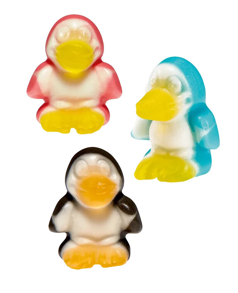 8 TROLLI PINGUMMI Natural Gummies German Sweets Candy Penguin Shape 175g 6.1oz