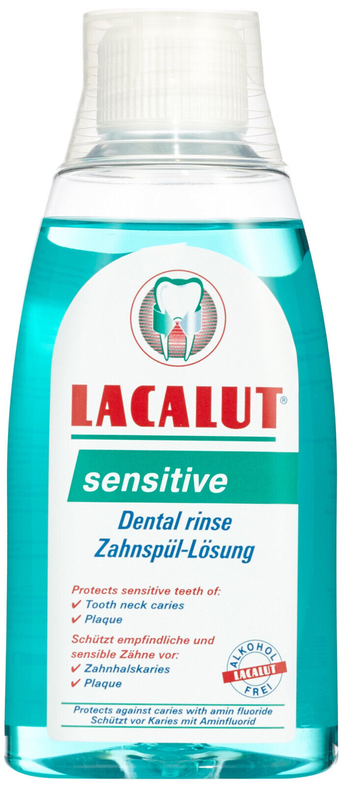 LACALUT SENSITIVE Dental Rinse Daily Alcohol Free Mouthwash 300ml