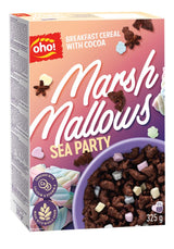 SEA PARTY Breakfast Cereal with Cocoa & Marshmallows 325g 11.5oz