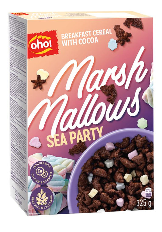 SEA PARTY Breakfast Cereal with Cocoa & Marshmallows 325g 11.5oz