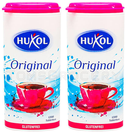 2 HUXOL Sweetener Gluten Free Low Calorie Sugar Substitute For Diabetics 1200Tab