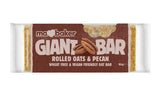 4 MA BAKER GIANT BAR Rolled Oats & Pecan Vegan Cereal Bars 90g 3.17oz