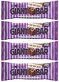 4 MA BAKER GIANT BAR Chocolate Fudge Cake Flavor Cereal Bars 100g 3.5oz