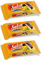 3 SALSA Sponge Cookies with Orange Jelly Filling & Chocolate Cover 130g 4.6oz