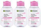 3 GARNIER Micellar Cleansing Water Make-Up Remover for Sensitive Skin 100ml