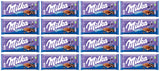 16 MILKA OREO Milk Chocolate Bars with Biscuit Pieces German Sweets 100g 3.5oz