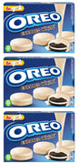3 OREO ENROBED WHITE Chocolate Cookies Biscuits European Snacks 246g 8.6oz