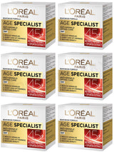 6 L'OREAL AGE SPECIALIST 45+ Anti-Wrinkle Lifting Care Day Creams 50ml