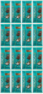 16 PERGALE Dark Chocolate with Coffee Filling European Candy Sweets 100g 3.5oz