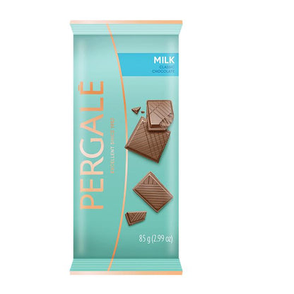 16 PERGALE CLASSIC MILK CHOCOLATE Bars 85g 3oz