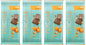 4 PERGALE Salted Caramel Milk Chocolate Bars European Sweets Treats 85g