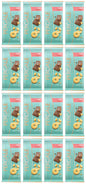 16 PERGALE Milk Chocolate Bars With Cookie Filling European Sweets Treats 100g