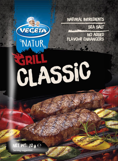 3 VEGETA GRILL CLASSIC MEAT Natural Seasoning Spice Mix Blend 20g 0.7oz