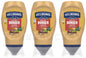 3 HELLMANNS CHUNKY BURGER Sauce Bottles Tangy & Tasty 250ml 8.45oz