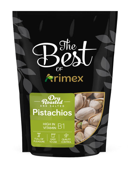 ROASTED & SALTED PISTACHIOS Kosher Raw Vegan Nuts Snacks 100g 3.5oz