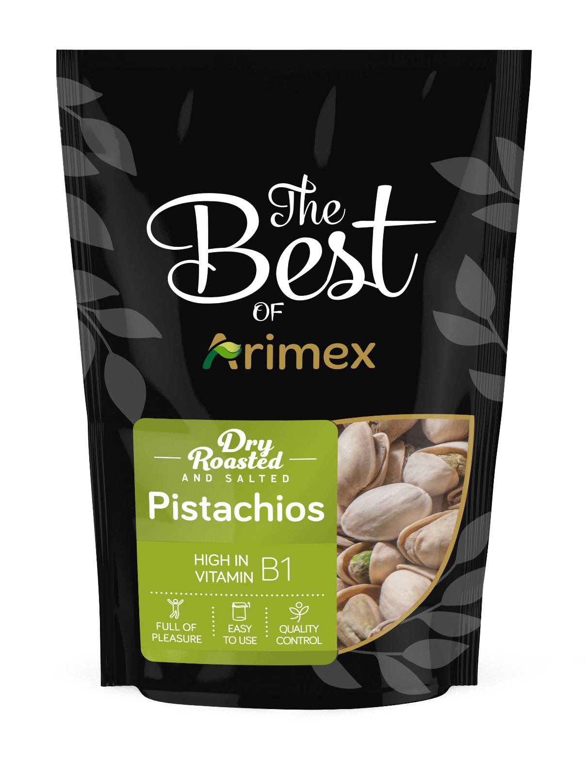 ROASTED & SALTED PISTACHIOS Kosher Raw Vegan Nuts Snacks 100g 3.5oz