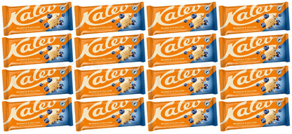 16 KALEV Blueberry & Rice Crisp White Chocolate Bars European Sweets Candy 95g