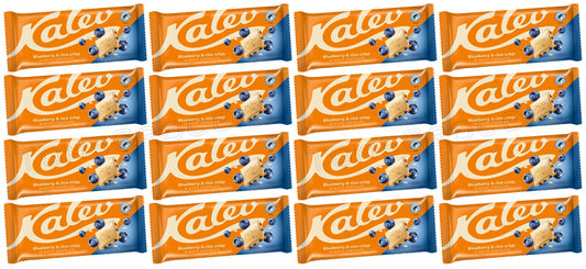 16 KALEV Blueberry & Rice Crisp White Chocolate Bars European Sweets Candy 95g