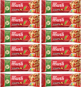 12 NESTLE MUSLI STRAWBERRY Wholegrain Cereal Bars 35g 1.23oz