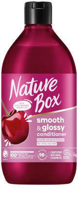 NATURE BOX Smooth & Glossy Shampoo & Conditioner Set with Cherry Oil 385ml