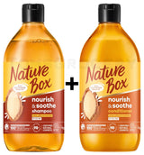 NATURE BOX Nourish & Soothe Shampoo & Conditioner Set with Argan Oil 385ml