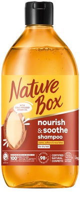 NATURE BOX Nourish & Soothe Shampoo & Conditioner Set with Argan Oil 385ml